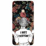 Husa silicon pentru Xiaomi Mi A1, I Hate Everyone