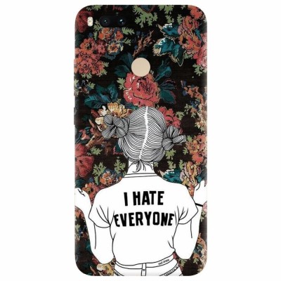 Husa silicon pentru Xiaomi Mi A1, I Hate Everyone foto