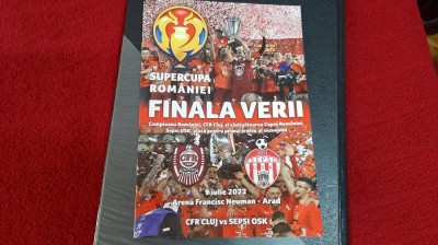 program CFR Cluj - Sepsi Sf Gheorghe supercupa Rom foto