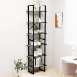 VidaXL Raft de depozitare, gri, 60x30x210 cm, lemn compozit 806519