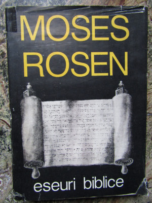 ESEURI BIBLICE de MOSES ROSEN, 1992 foto