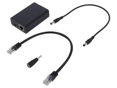 Splitter PoE Negru 1000Mbps DN-95205 foto