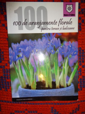 100 de aranjamente florale pentru terase si balcoane / 134 pagini foto