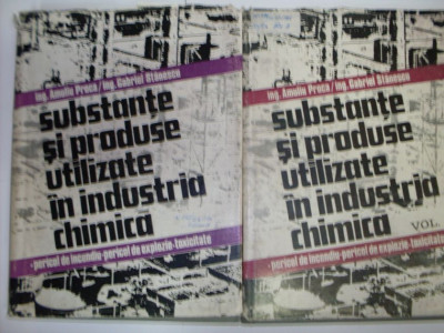 Substante Si Produse Utilizate In Industria Chimica - Amuliu Proca, Gabriel Stanescu ,550075 foto