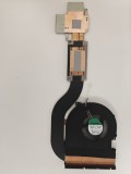 Cooler Laptop cu radiator, Dell, Precision 3510, P48F, P48F002, 4CN35, 04CN35, AT1EO002ZCL, EG50060S1-C240-S9A, pentru echipamente cu placa video dedi