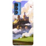 Husa compatibila cu Motorola G100 model Hogwarts, Silicon, TPU, Viceversa, Transparent, Carcasa