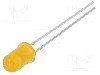 Dioda LED, 5mm, portocalie, 22000...25000mcd, 20mA, 1,9...2,6V, OPTOSUPPLY - OS5OGA5A34A-1-YZ