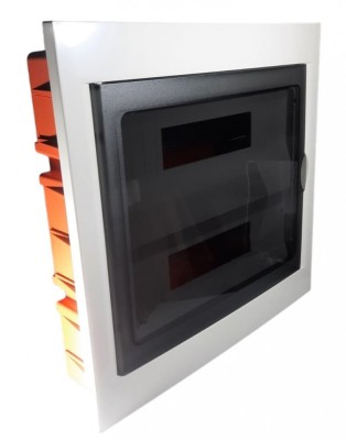 Tablou electric 36 module (2x18 module) incastrat Elettrocanali cu usa fumurie 430x410mm IP40 foto