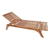 Cumpara ieftin Sezlong de gradina Melop Boho Pako World Natural 200x70x35 cm