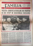 Cumpara ieftin Revista Familia nr. 2 februarie 1966 cultura romana 25 pagini 42x30 cm brosata buna editie bibliofila