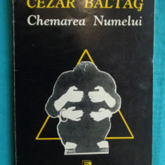 Cezar Baltag – Chemarea numelui ( cu dedicatie si autograf )