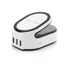 Incarcator Telefon Wireless Vetter All in One Charging Station Smart &amp;amp;#038; Quick Charge 3.0 foto