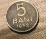 MNDRO Romania moneda 5 bani 1952