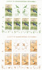 1999 LP 1485 b EUROPA '99 REZERVATII NATURALE DELTA DUNARII SET MINICOLI MNH, Fauna, Nestampilat