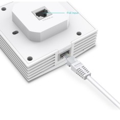 TP-Link Omada EAP650-Wall 3000 Mbit/s Alb Power over Ethernet (PoE) Suport