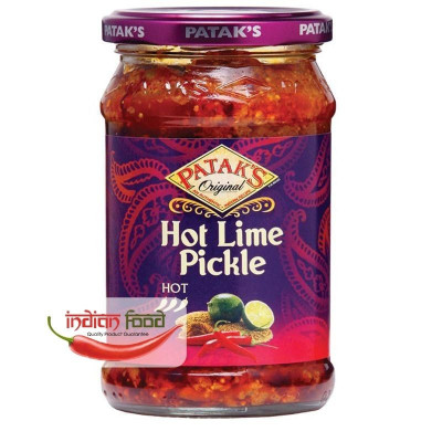 PATAK&amp;#039;S Lime Pickle Hot (Muraturi Indiene de Lamaie Picante) 283g foto