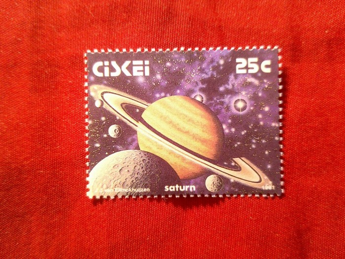 Timbru Ciskei 1991 - Cosmos - Saturn