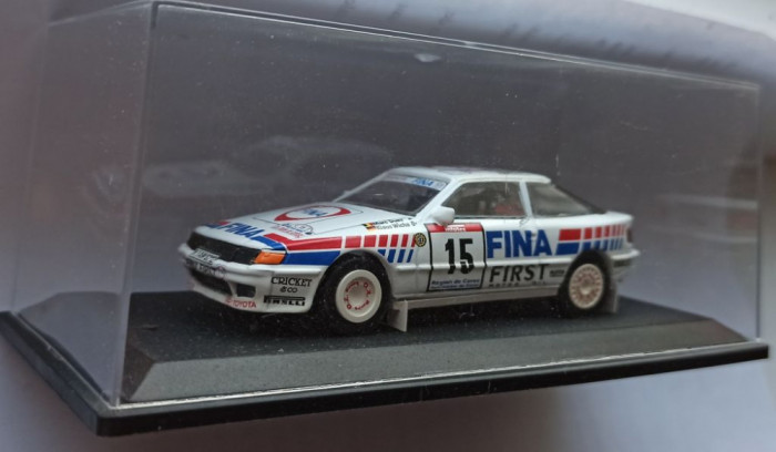 Macheta Toyota Celica GT-4 ST165 Rally 1991 - Trofeu 1/43 raliu WRC