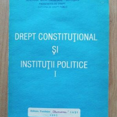 Drept constitutional si institutii politice vol 1