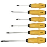 Set surubelnite de impact Topex, 6 piese, varf magnetic si otel CrV