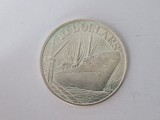 Singapore 10 Dollars 1965-1975 Argint 10 TH Anniversary Republic of Singapore.