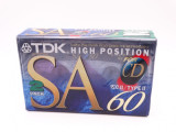 Lot 2 casete caseta audio TDK SA60 for CD - sigilate, Altul