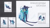 Togo 2013 - Jocurile Olimpice de iarnă - Soci, Anul preolimpic, Serie + Colita, MNH