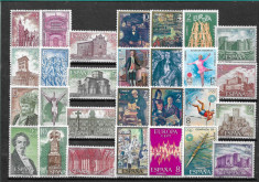 C3849 - lot timbre nestampilate MNH Spania foto