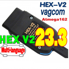Tester / Diagnoza Auto VCDS VAG COM 23.3 / Hex-V2 VW AUDI Skoda Seat