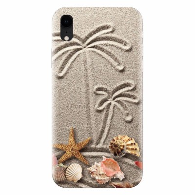 Husa silicon pentru Apple Iphone XR, Beach Sand foto