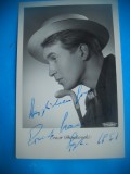 HOPCT 1451 ERNST STANKOVSKI -GERMANIA -ACTORI/ARTISTI-AUTOGRAF-CIRCULATA