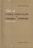 Th. Angheluta - Curs de teoria functiilor de variabila complexa