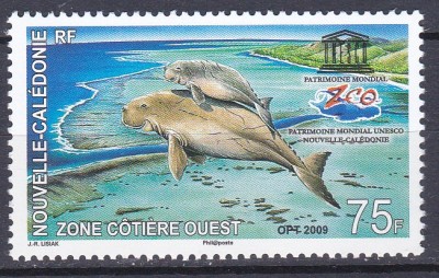 DB1 Fauna Marina 2009 Noua Caledonie 1 v. MNH foto