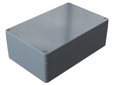 Carcasă universală aluminiu ROSE 180x280x101 mm IP66 gri &amp;icirc;nchis foto