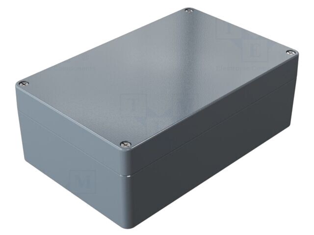 Carcasă universală aluminiu ROSE 180x280x101 mm IP66 gri &icirc;nchis