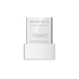 Adaptor Wi-Fi USB Mercusys MW150US, N150, 150 Mbps, 2.4GHz, Nano USB, Windows 11