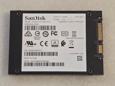 Solid-State Drive (SSD) SANDISK PLUS, 120GB, SATA3, 2.5&amp;quot;, SDSSDA-120G foto