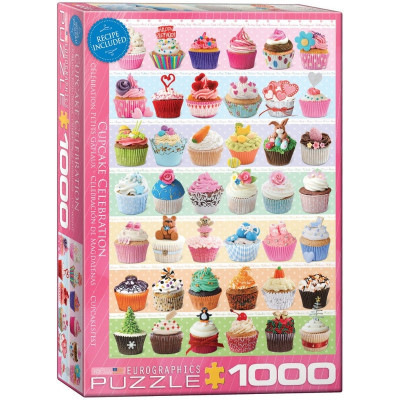 Puzzle 1000 piese Cupcake Celebration foto