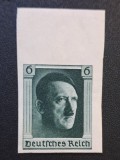 Germania (Deutsches Reich 1941) 6Pf Verde cu Margine Superioară Neperforată (MINT / Neștampilat) CLK1