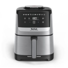 Friteuza cu aer cald Tefal Easy Fry Silence EY552DE0, 1670W, 5L, 10 programe automate, ecran LCD, silentioasa, vas detasabil antiaderent, tehnologia E