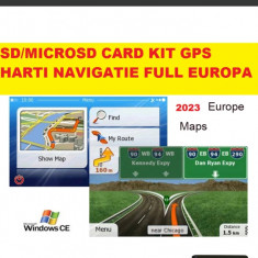 SD Card GPS HARTI Navigatie iGO PRIMO GPS AUTO NAVI DEDICATE GPS Europa 2023