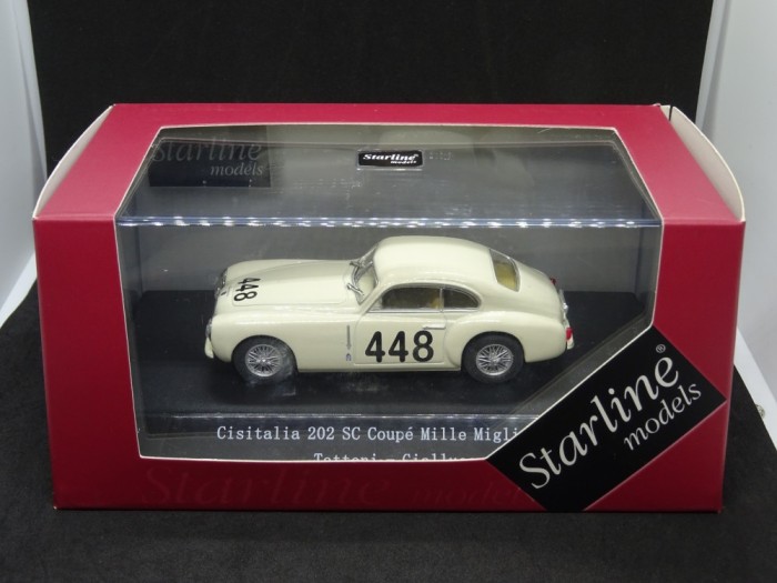 Macheta Cisitalia 202 SC Coupe Mille Miglia 1949 Starline 1:43