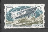 Franta.1977 Posta aeriana-50 ani traversarea Atlanticului de Nord Ch.Lindberg MF.727