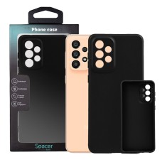 Husa Samsung Galaxy A33 Spacer, negru, grosime 1.5mm, material flexibil TPU &amp;quot;SPPC-SM-GX-A33-TPU&amp;quot; foto