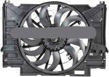 Ventilator radiator Land Rover Range Rover Velar 17-, motor: D180, D200, D240, D275, D300, P250, P300, P340, P380, P400e, P550, LR092806; LR116200
