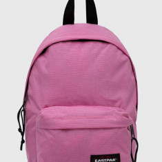 Eastpak rucsac femei, culoarea roz, mic, neted