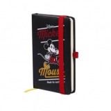 Carnet notite A6 Mickey Mouse, negru