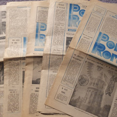 6 ziare Politia Romana, aprilie-sept 1990