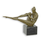 Nud modern- statueta din bronz pe soclu din marmura BX-40, Nuduri