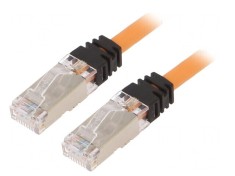 Patch Cord S/FTP LSZH Portocaliu 5m 10Gig 6a